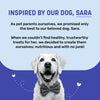 Sara's Doggie Treats Chicken Jerky with Blueberry, 70 gm, high protein, low fat, made with natural ingredients.