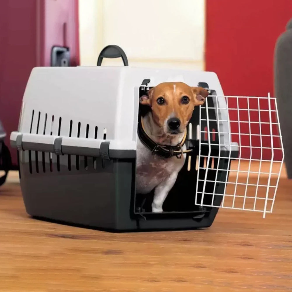 Savic Trotter 3 - Dog & Cat Carrier - Dark Grey - 24 x 16 x 15 inch - Holds up to 10 kg_03