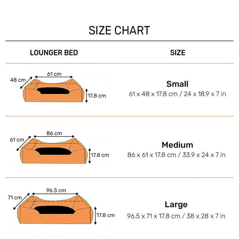 TLC Nesting Nook Bed For Dog - Rust - Heads Up For Tails