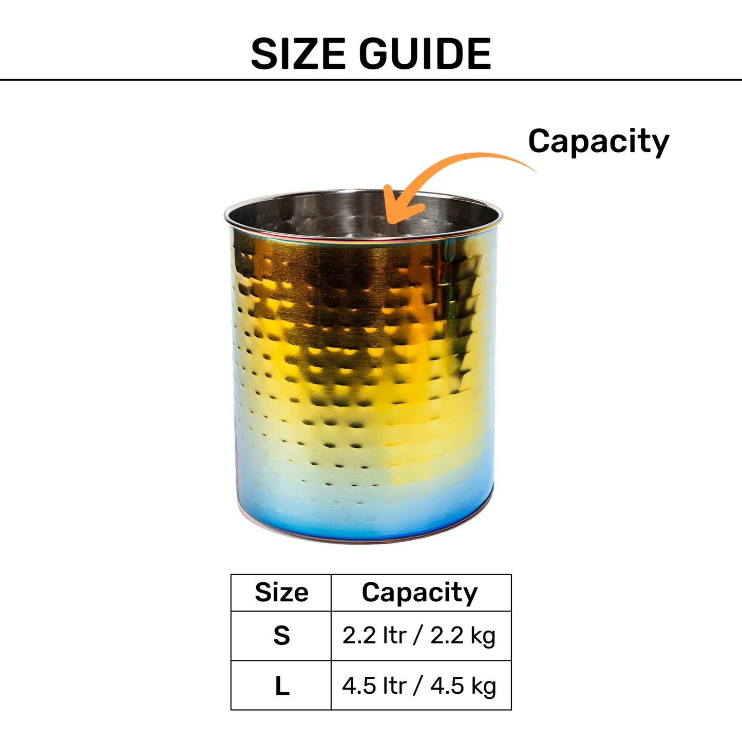 Dash Dog Rainbow Stainless Steel Treat Jar For Dog & Cat - Multicolor - Heads Up For Tails