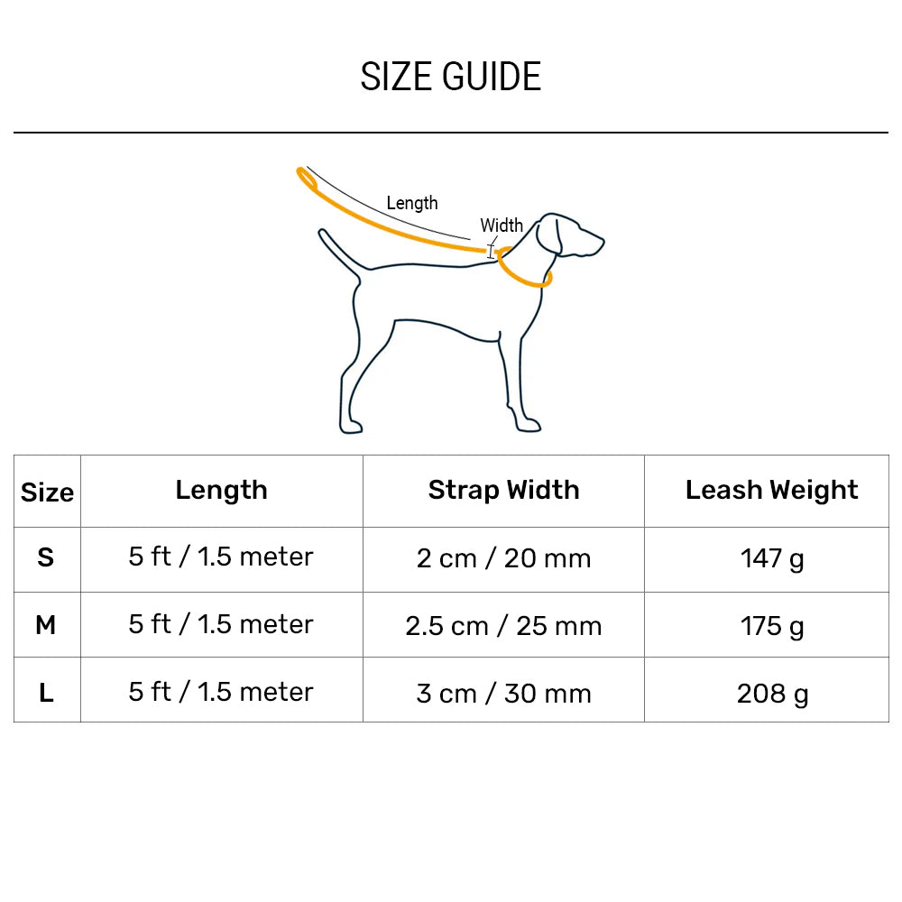 Dash Dog Flow Print Leash - Violet & Red - Heads Up For Tails