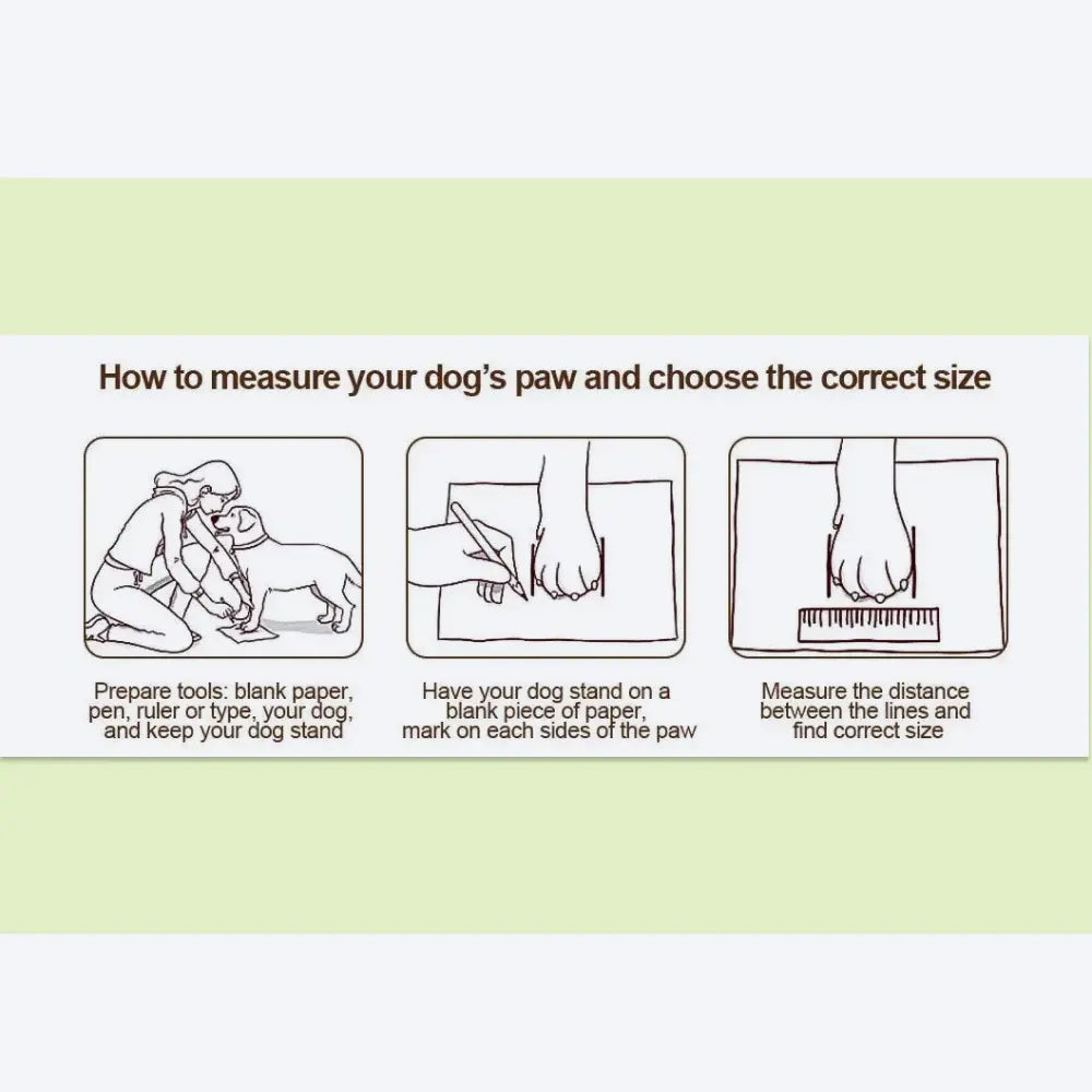 Truelove Anti-Slip Boots For Dog - Neon Yellow (Set of 4) - Heads Up For Tails