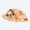 HUFT Bear Love Blanket For Dog & Cat - Beige