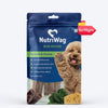 NutriWag Spinach & Cheese Duo Sticks Treats For Dog - 70 gm - Heads Up For Tails