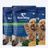 NutriWag Spinach & Cheese Duo Sticks Treats For Dog - 70 gm - Heads Up For Tails