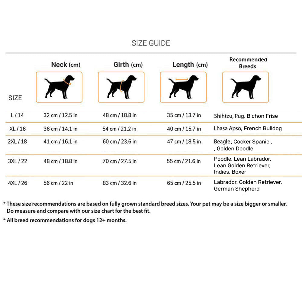 HUFT Winter Spice Sweater For Dog - Orange - Heads Up For Tails