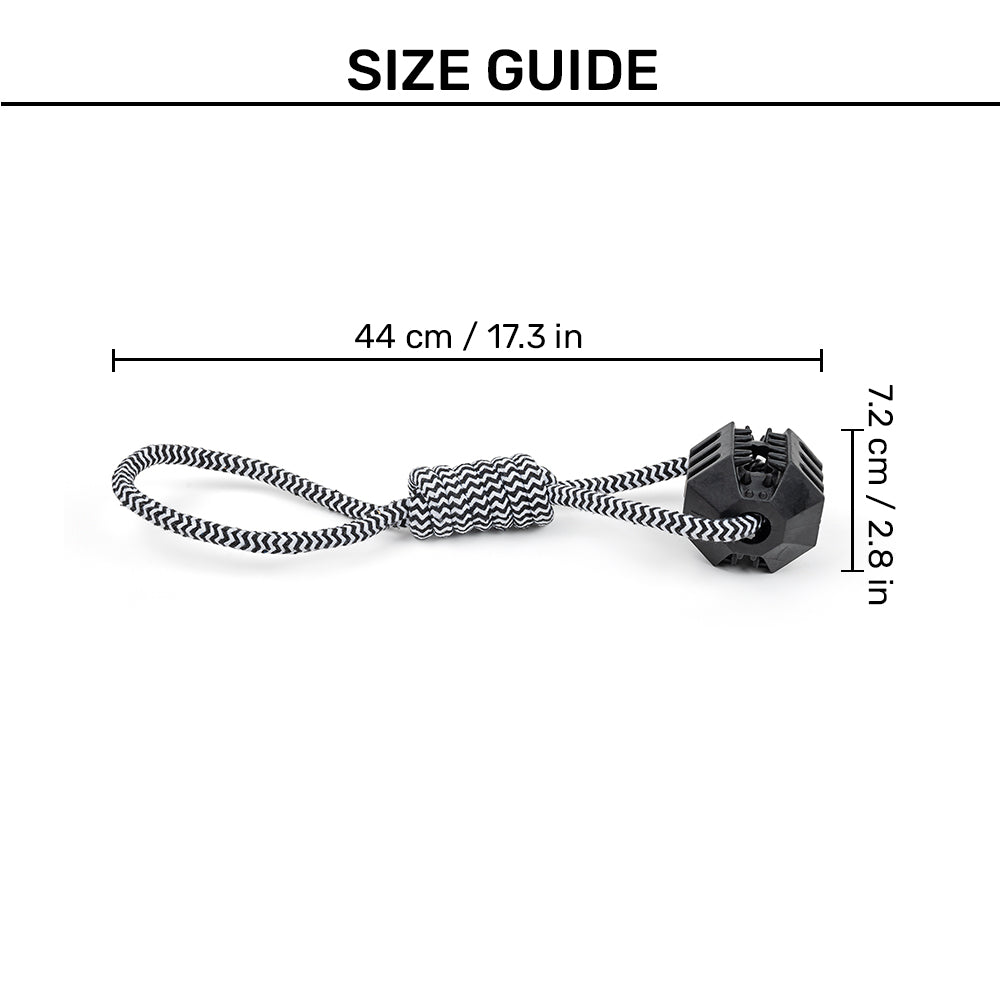 HUFT Tug Master Rope Toy For Dogs - Heads Up For Tails