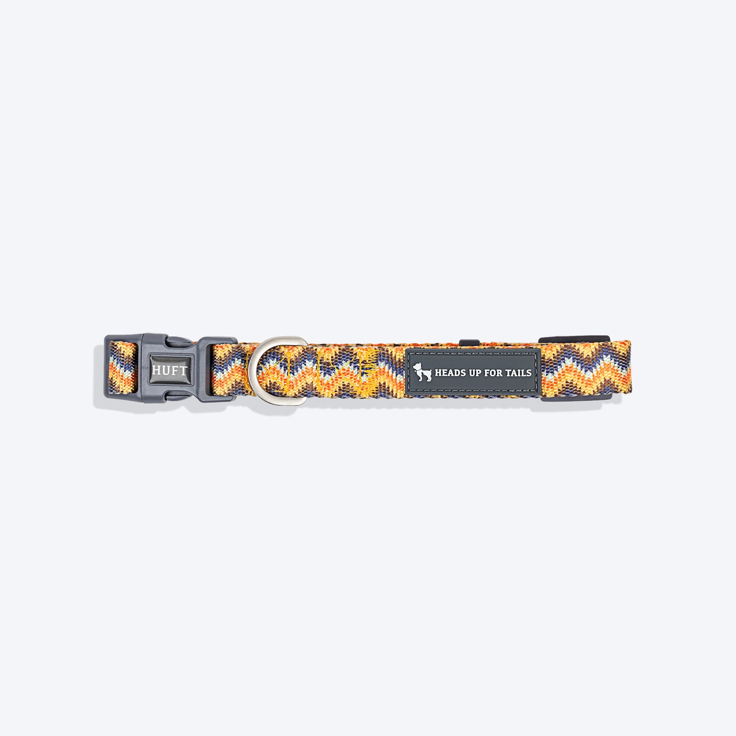HUFT Zaggy Trail Collar For Dog - Yellow - Heads Up For Tails