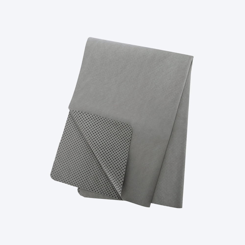 Trixie PVA Pet Towel - Grey - Heads Up For Tails