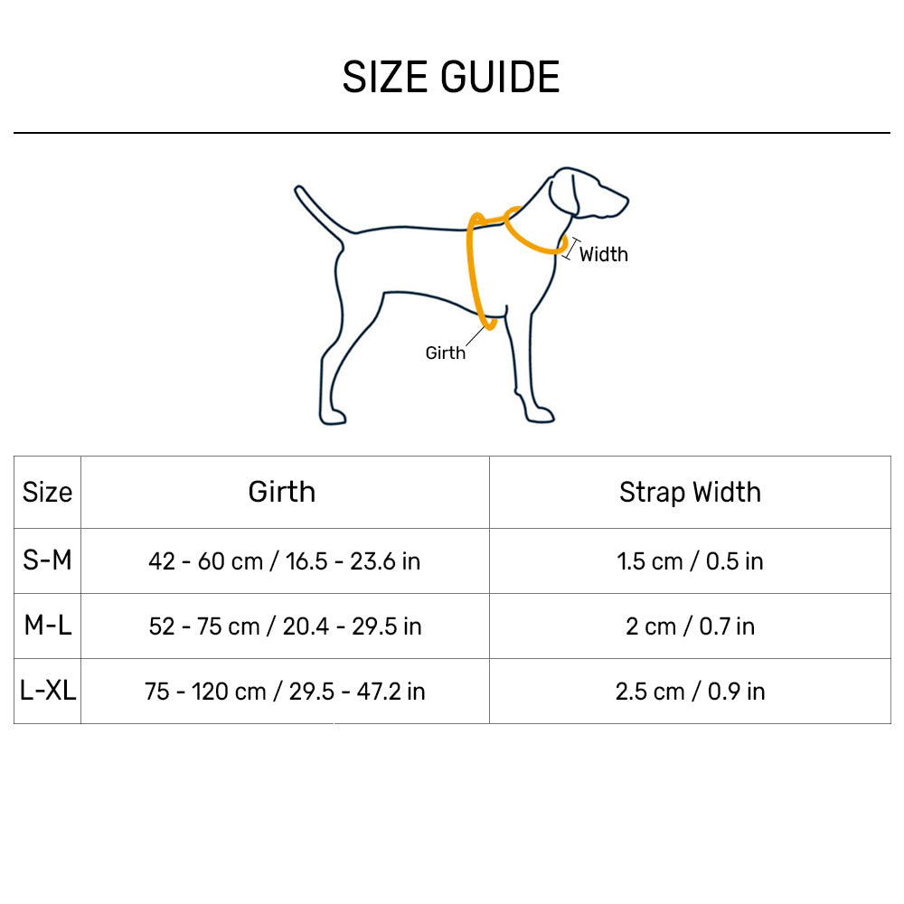 Trixie Premium Dog H-Harness - Royal Blue - Heads Up For Tails