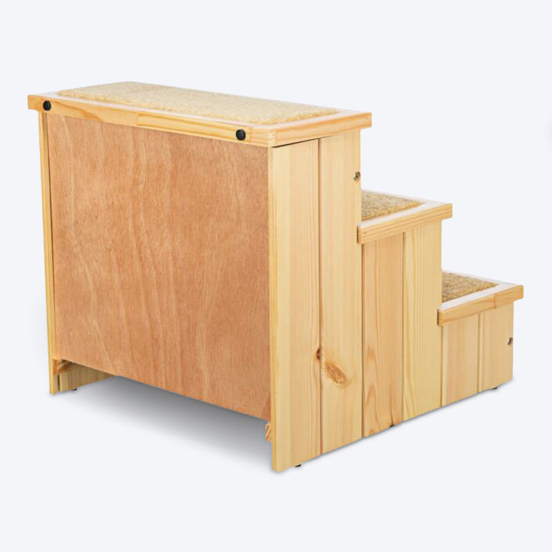 Trixie Pinewood Pet Stairs - Heads Up For Tails