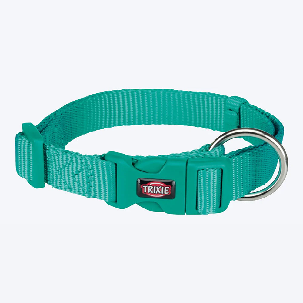 Trixie Premium Nylon Dog Collar, M-L: 35-55cm/ 20mm - Heads Up For Tails