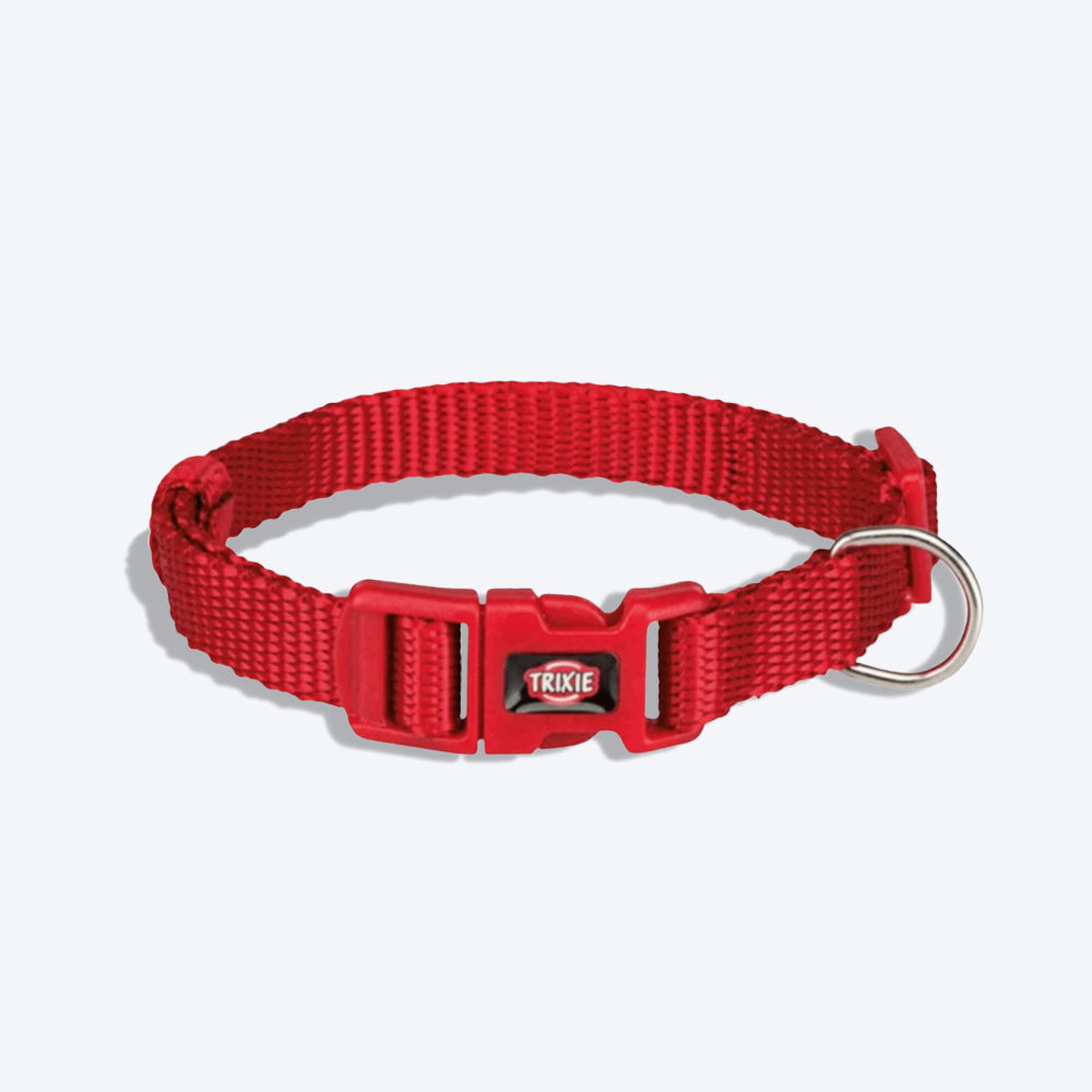 Trixie Premium Nylon Dog Collar, 40-65cm/25mm, L-XL - Heads Up For Tails