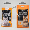 HUFT Cat Litter (Natural & Clumping) - Unscented - 10 kg - Heads Up For Tails