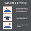 HUFT Cooling Mat For Dog & Cat - Blue - Heads Up For Tails