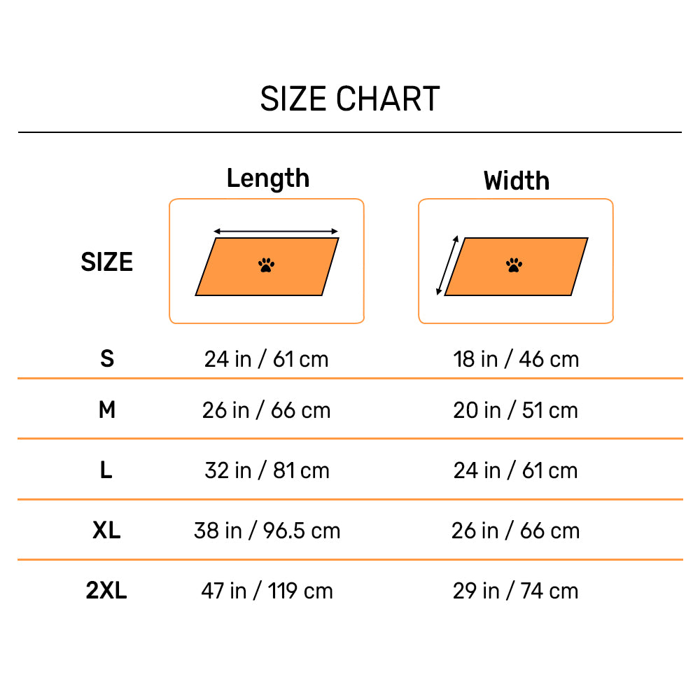 HUFT Personalised Modern Strokes Dog & Cat Mat - Heads Up For Tails