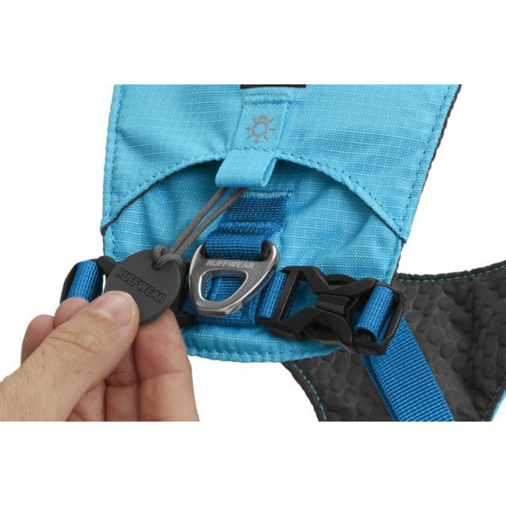Ruffwear Hi & Light Dog Harness - Blue Atoll - Heads Up For Tails