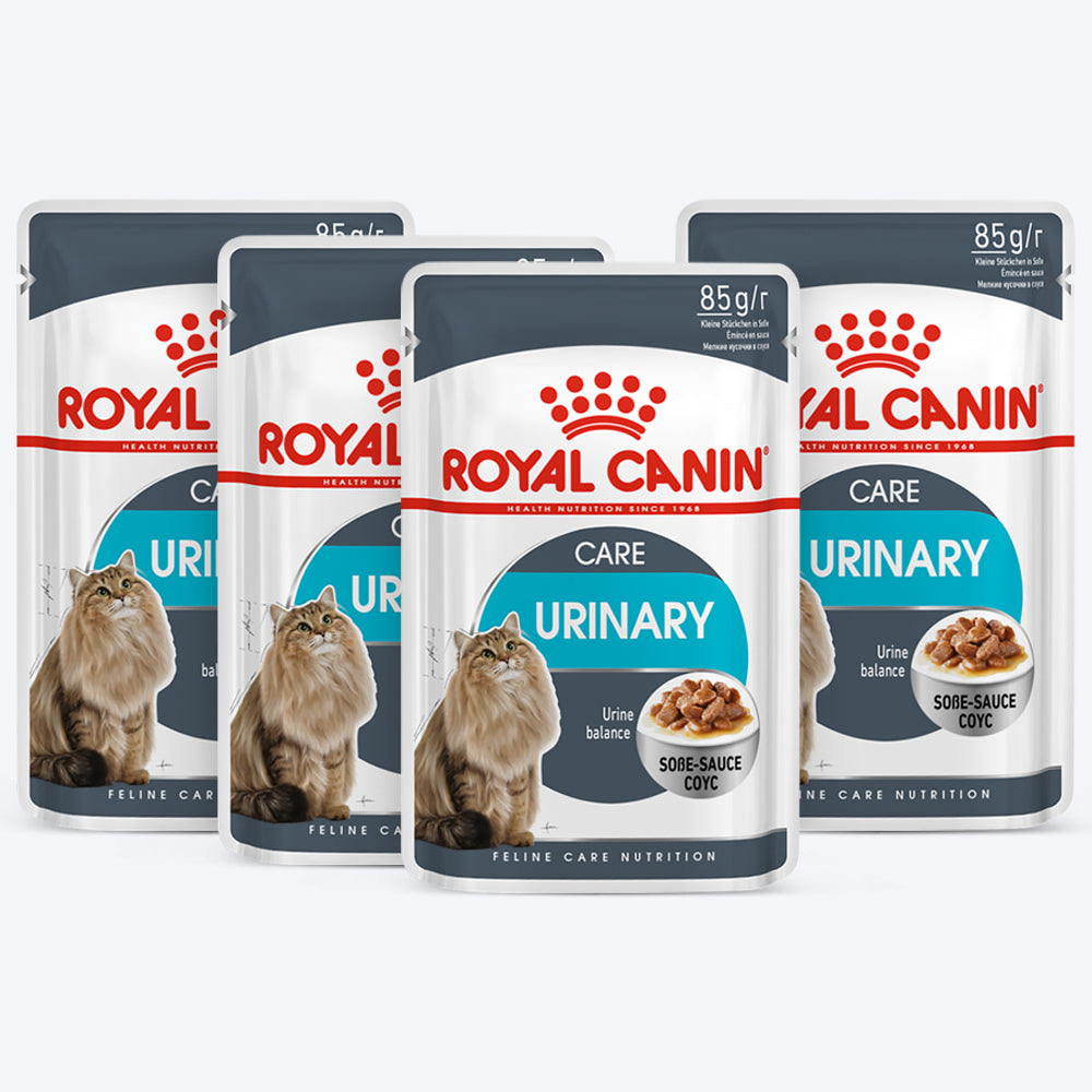 Royal Canin Urinary Care Gravy Wet Cat Food - 85 g packs - Heads Up For Tails