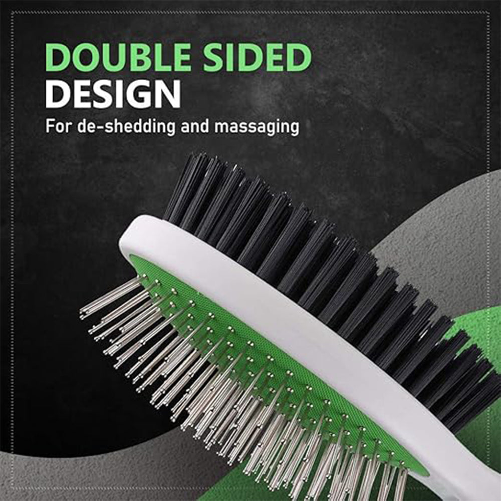 Wahl Double Sided Large Brush - Heads Up For Tails