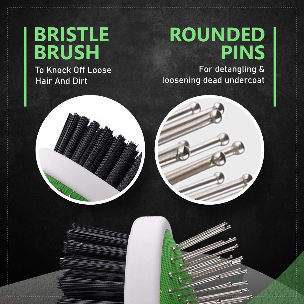 Wahl Double Sided Large Brush - Heads Up For Tails