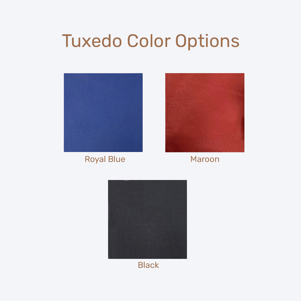 HUFT Made to Order Black Tuxedo Dog Harness - Heads Up For Tails