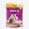 Whiskas Chicken in Gravy (2-12 Months) Wet Food For Junior Kitten - 80 gm_01