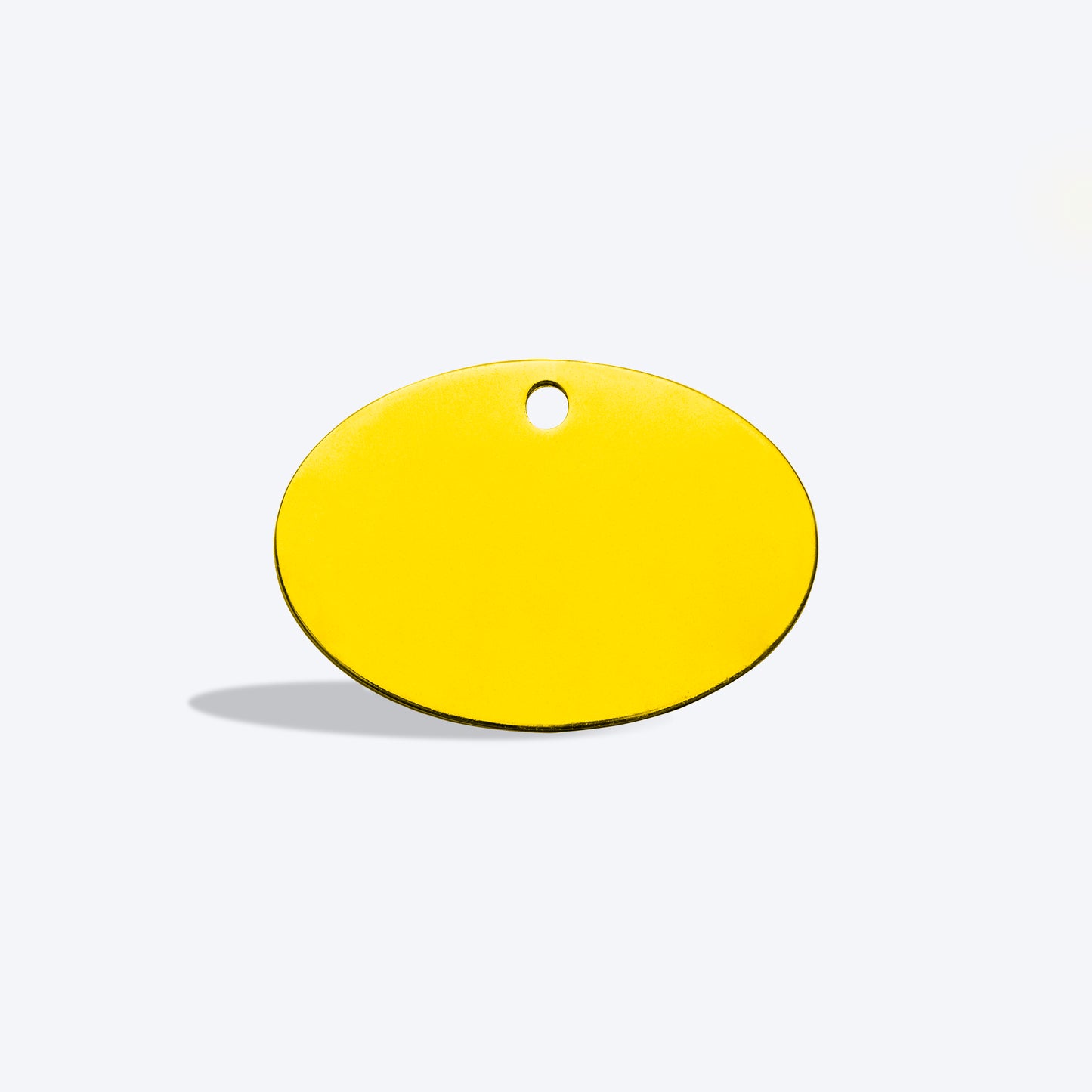 HUFT Personalised Dog & Cat Oval Shape Name Tag - Heads Up For Tails