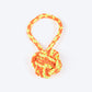 HUFT Tuggables Rope Toy For Dog - Yellow & Orange - Heads Up For Tails