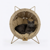 HUFT Feline Rest Chair With Cushion For Cat - Brown
