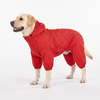 HUFT Puddle Jumper Full Coverage Raincoat For Dog - Red