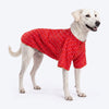 HUFT Bandhani Bloom Kurta For Dog - Red