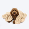 HUFT Plush Comfort Blanket For Dog & Cat - Beige