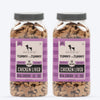 HUFT Yummy In My Tummy Chicken Liver Gluten-Free Dog Biscuits, 100% Human-Grade Ingredients (For All Breeds, Above 8 Weeks) - Heads Up For Tails