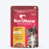 NutriMeow Chicken in Gravy + Tuna in Jelly Wet Food for Kitten – 80 gm (Pack Of 2) - Heads Up For Tails