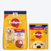 Pedigree Best Of Both Combo For Adult Dogs - Pack of 2 - Heads Up For Tails