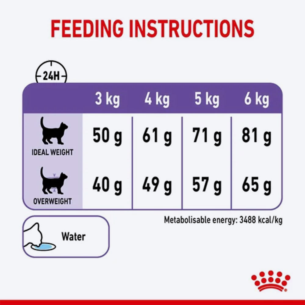Royal Canin Appetite Control Dry Food For Adult Cat - 400 gm - Heads Up For Tails