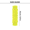 TLC Spiky Tooth Brush Chew Toy For Dog - Yellow - Heads Up For Tails