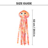 HUFT Octopaws Supreme Plush Toy For Dog - Multicolor - Heads Up For Tails