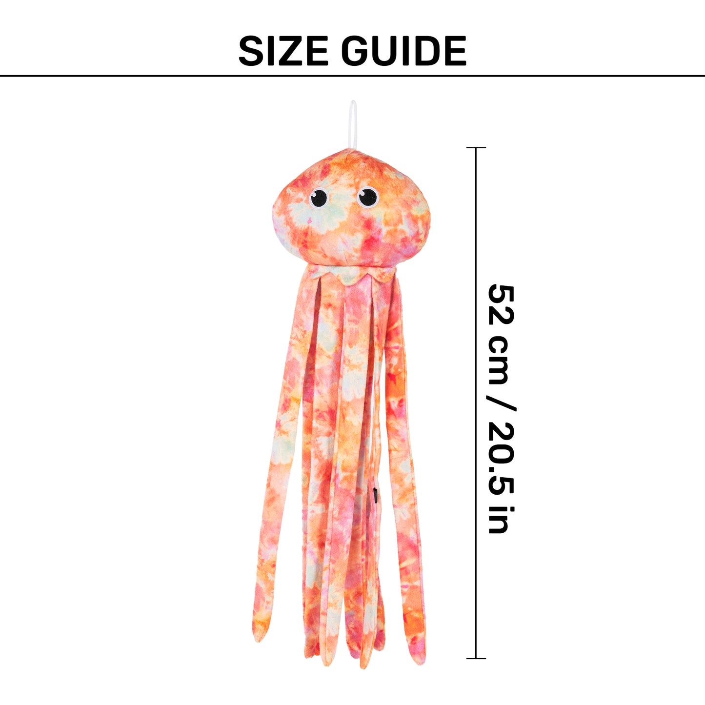 HUFT Octopaws Supreme Plush Toy For Dog - Multicolor - Heads Up For Tails