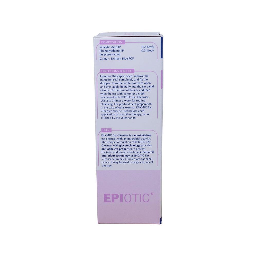 Virbac Epiotic Ear Cleanser for Dogs and Cats 50 ml