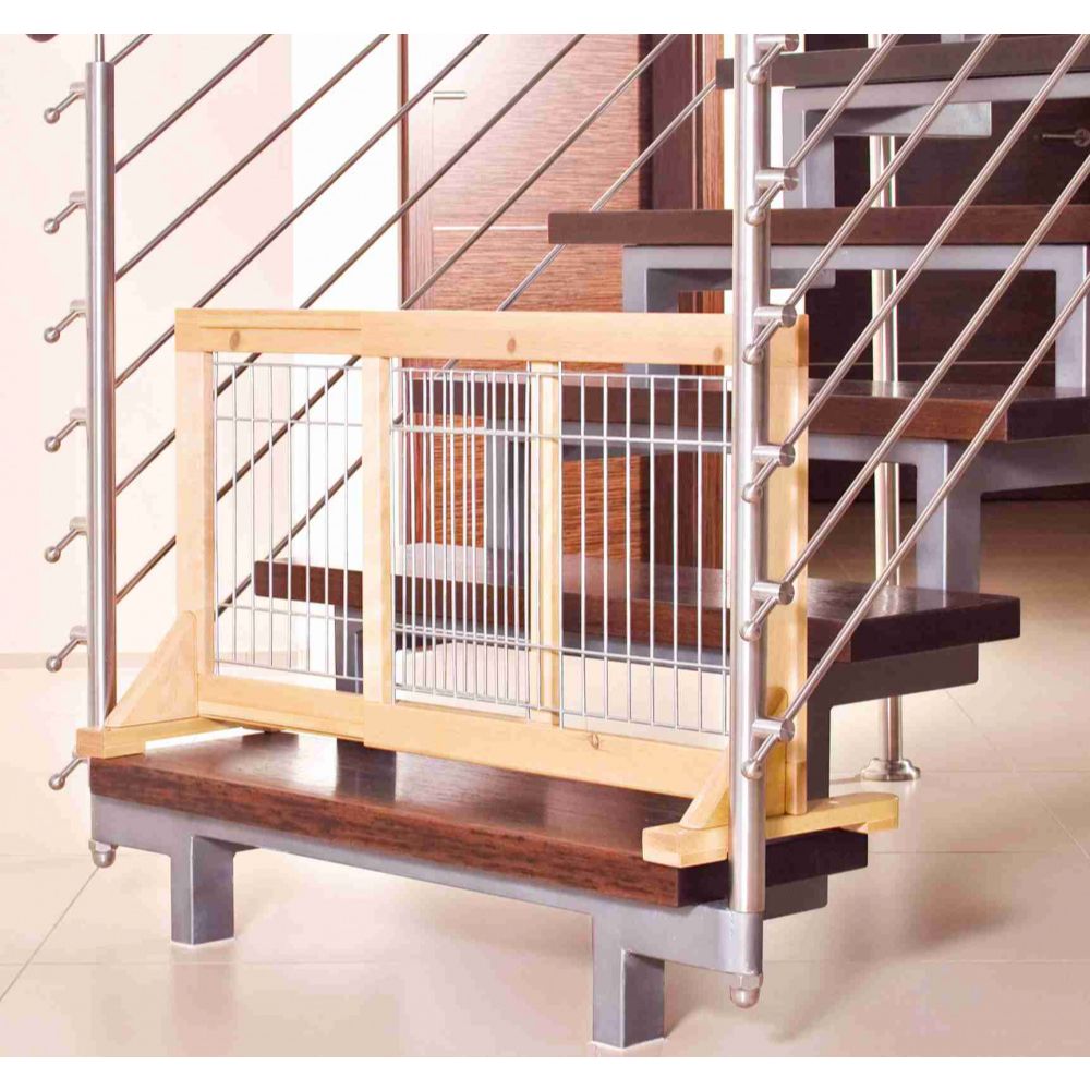 Trixie Dog Barrier Wood- 65-108 x 50 cm-2