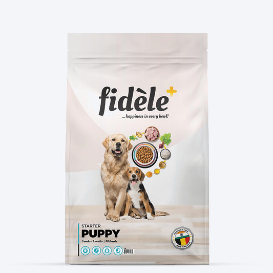 Fidele+ Puppy Starter Dry Dog Food - Heads Up For Tails