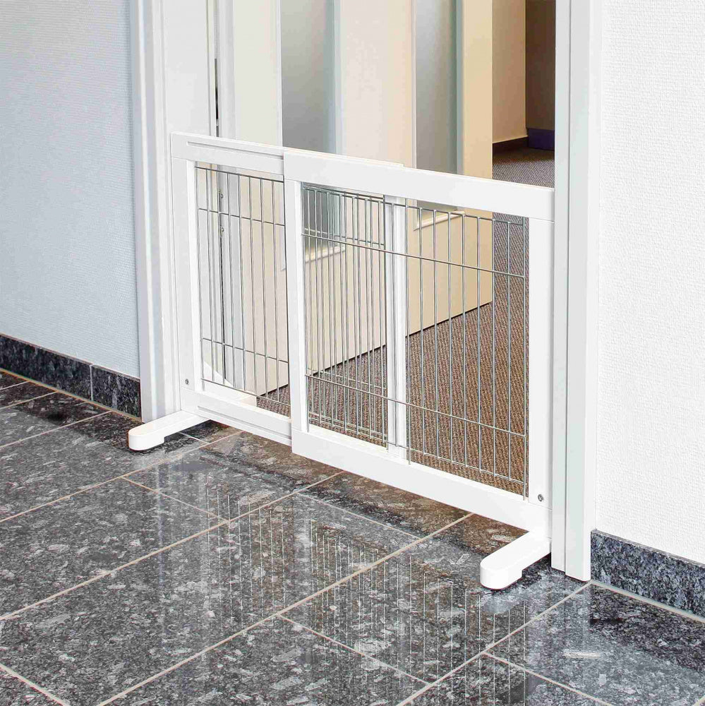 Trixie Wooden Dog Barrier- 65-108X61 cm - Heads Up For Tails