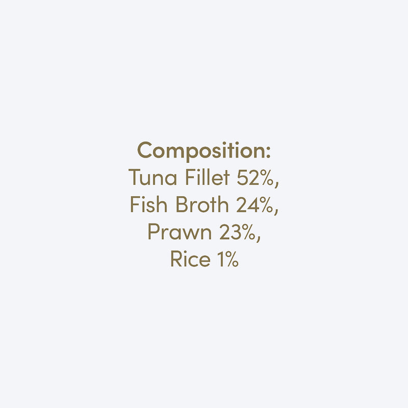 Applaws Natural 75% Tuna Fillet and 23% Prawn Wet Cat Food - 70 g - Heads Up For Tails