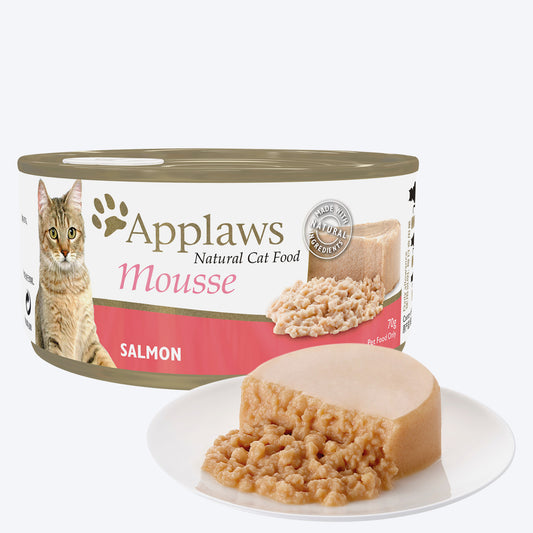 Applaws Salmon Mousse Wet Cat Food - 70 g - Heads Up For Tails