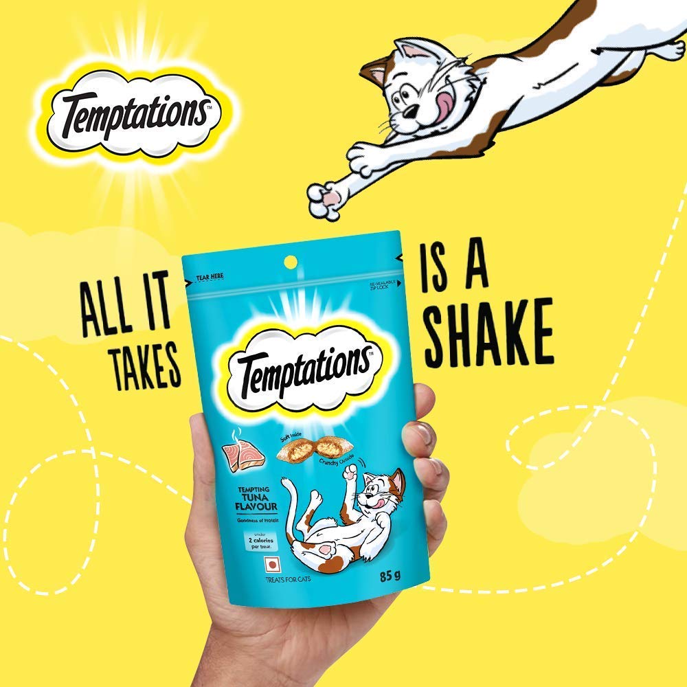Temptations Cat Treat Tuna - 85g