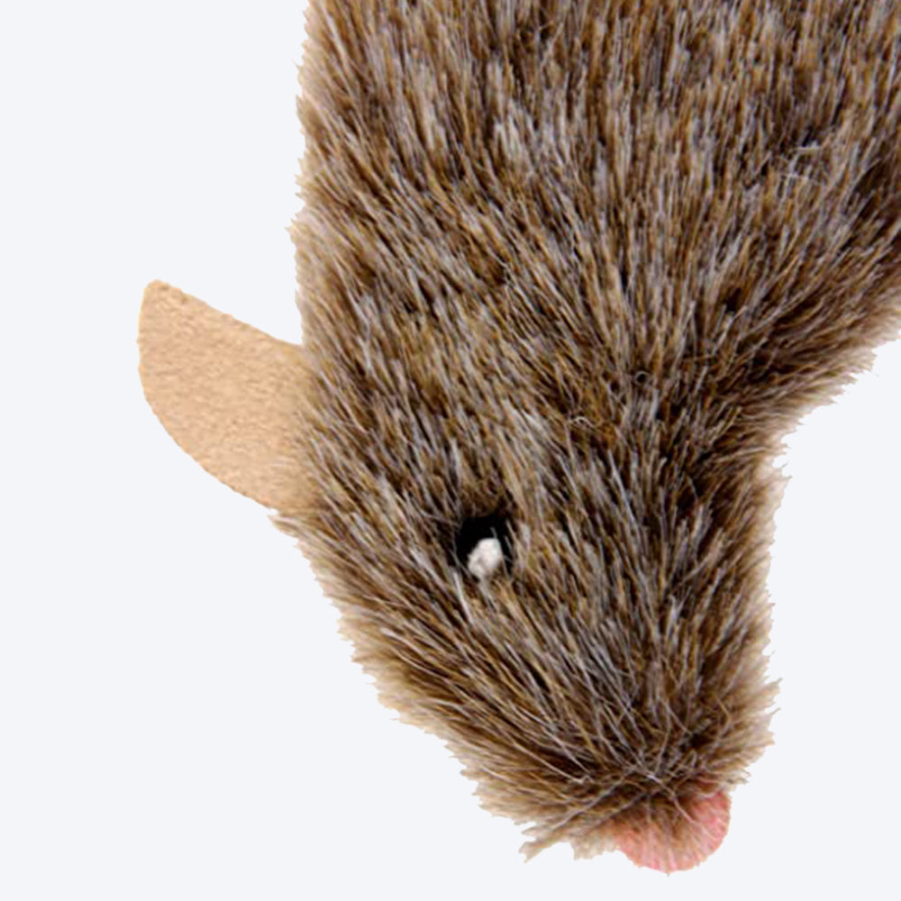 GiGwi-Mouse Refillable Catnip with 3 Catnip Tea Bags in Ziplock Bag 1 - Heads Up For Tails