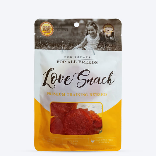 Rena Love Snack Chicken Coins Dog Treat - 85 g - Heads Up For Tails