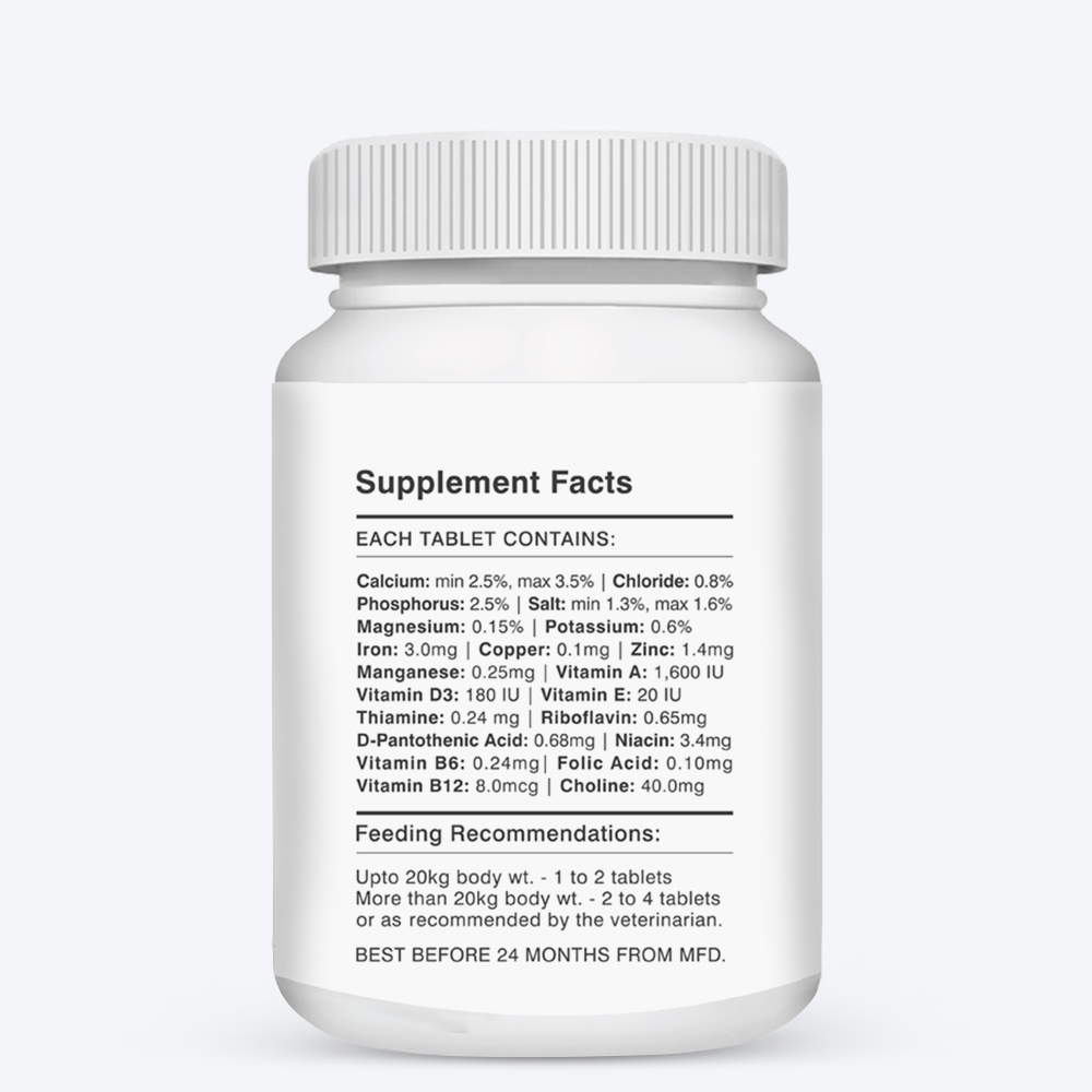 Drools Absolute Vitamin Tablets For Dogs - Heads Up For Tails