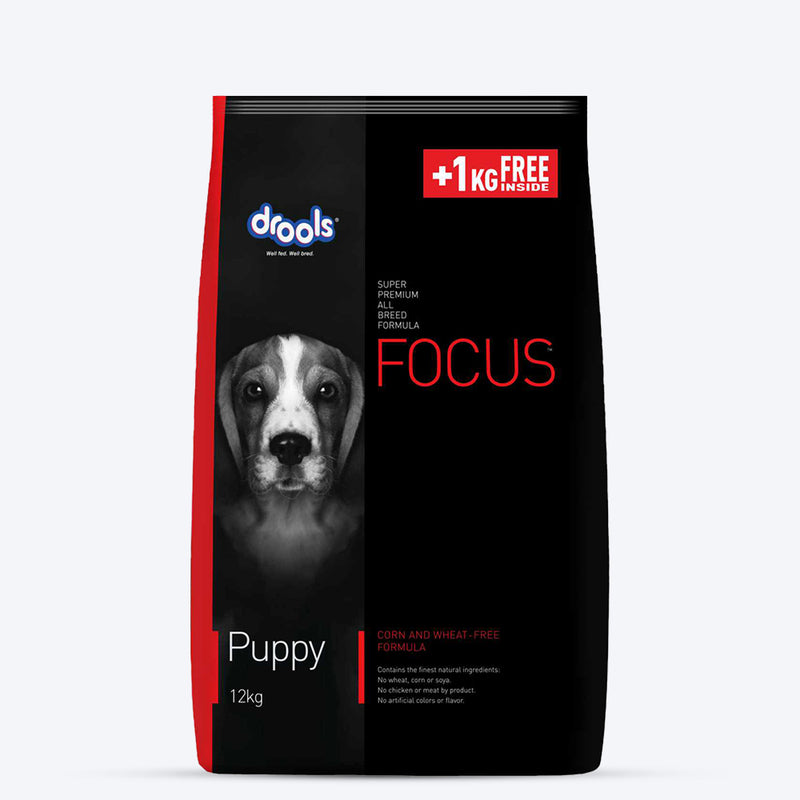 Drools Focus Puppy Super Premium Dry Puppy Food - Heads Up For Tails